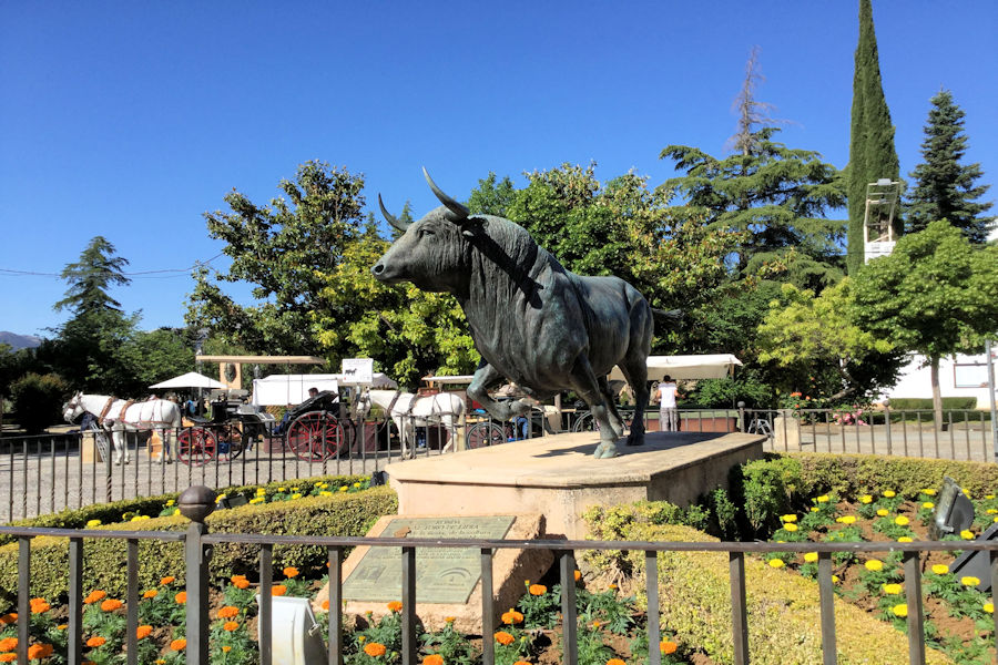 Ronda bull photograph